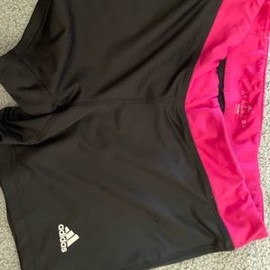 Womens biker shorts adidas size large. Only wore once